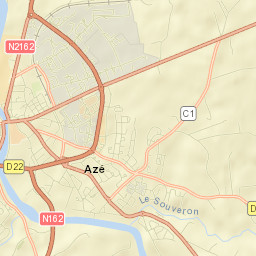 Château-Gontier Street Map