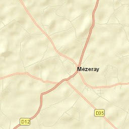 Mézeray Street Map