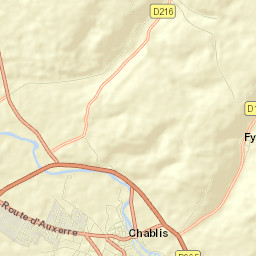 Chablis Street Map
