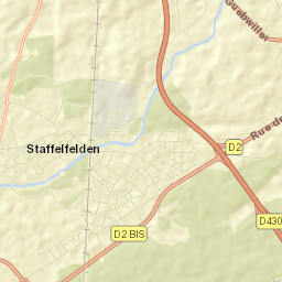 Staffelfelden Street Map