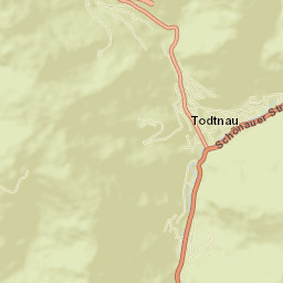 Todtnau Street Map