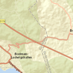 Bodman-Ludwigshafen Street Map