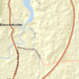 Biessenhofen Street Map