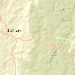 Bidingen Street Map
