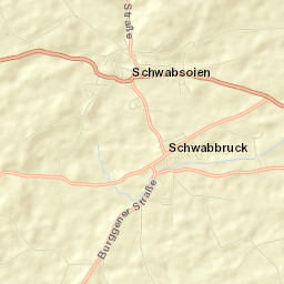 Schwabsoien Street Map