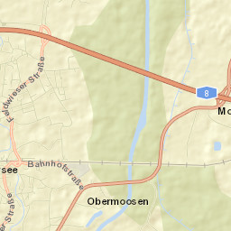 Übersee Street Map
