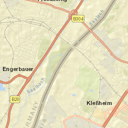 Freilassing Street Map