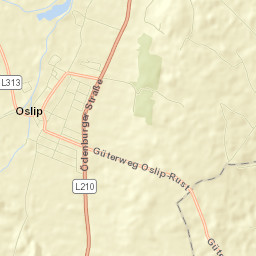 Oslip Street Map