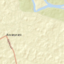 Ásványráró Street Map