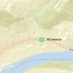 Kismaros Street Map