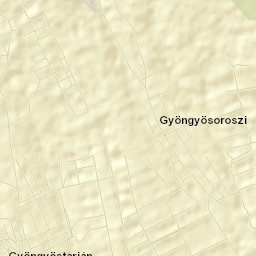 Gyöngyöstarján Street Map