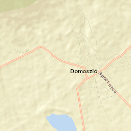 Domoszló Street Map