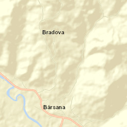 Bârsana Street Map