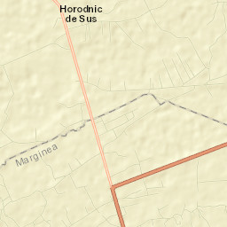 Comuna Horodnic De Sus Street Map