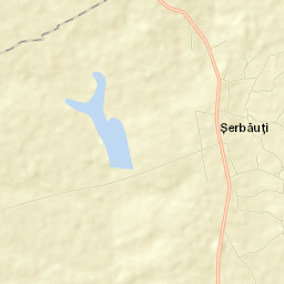 Comuna Şerbăuţi Street Map