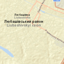 Lyubashivka Street Map