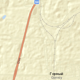 Gornyy Street Map