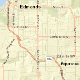 Woodway Street Map