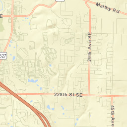 Bothell East Street Map