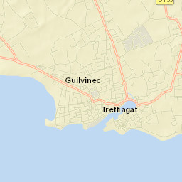 Guilvinec Street Map