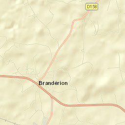 Brandérion Street Map