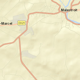 Malestroit Street Map