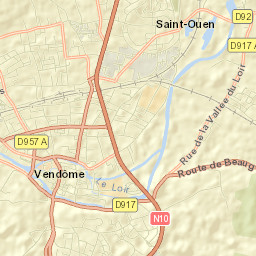Vendôme Street Map