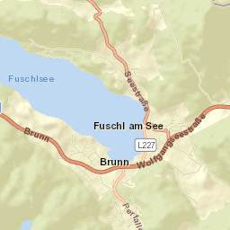 Fuschl am See Street Map