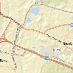 Neudörfl Street Map