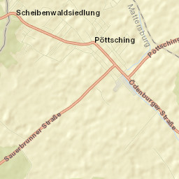 Pöttsching Street Map