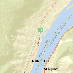 Nagymaros Street Map