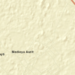 Comuna Medieşu Aurit Street Map