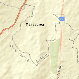 Sat-Șugatag Street Map