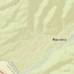 Ruscova Street Map