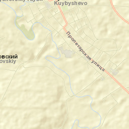 Kuybyshevo Street Map