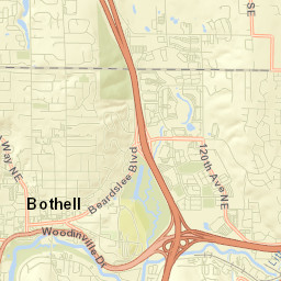 Bothell Street Map