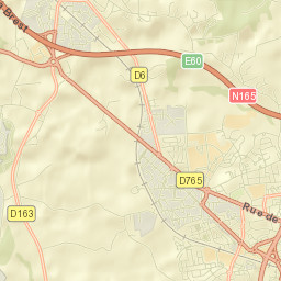 Quéven Street Map