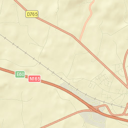 Landévant Street Map