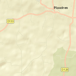 Plaudren Street Map