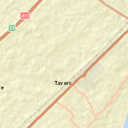 Tavers Street Map