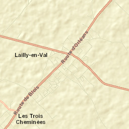 Lailly-en-Val Street Map