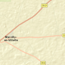 Marcilly-en-Villette Street Map