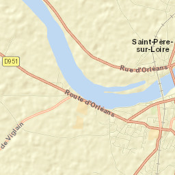 Sully-sur-Loire Street Map