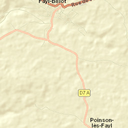 Fayl-Billot Street Map