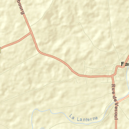 Faverney Street Map