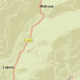 Lepuix Street Map