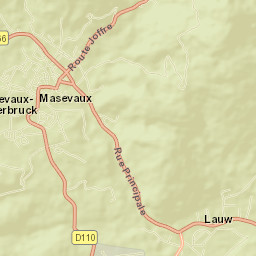 Masevaux Street Map