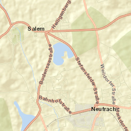 Salem Street Map