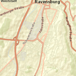 Ravensburg Street Map