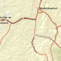 Marktoberdorf Street Map
